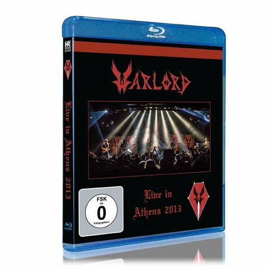 Cover for Warlord · Live In Athens 2013 (Blu-ray) (2024)