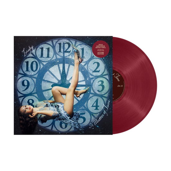 Cover for Laufey · A Matter Of Time (LP/7&quot;) [Limited Autumn Rouge Red vinyl edition] (2025)
