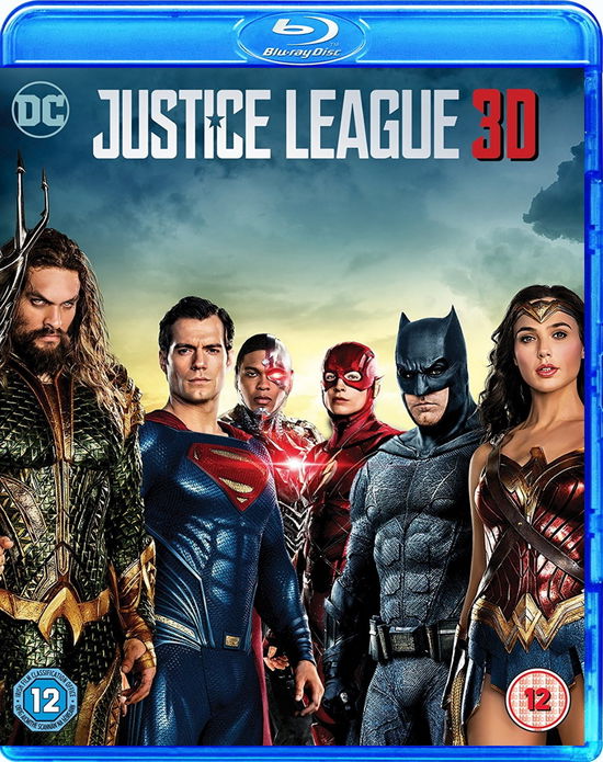 Cover for Justice League 3D · DC Justice League 3D (Blu-ray) (2018)