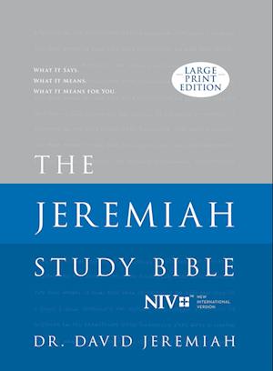 Cover for David Jeremiah · Jeremiah Study Bible, NIV (Buch) (2017)