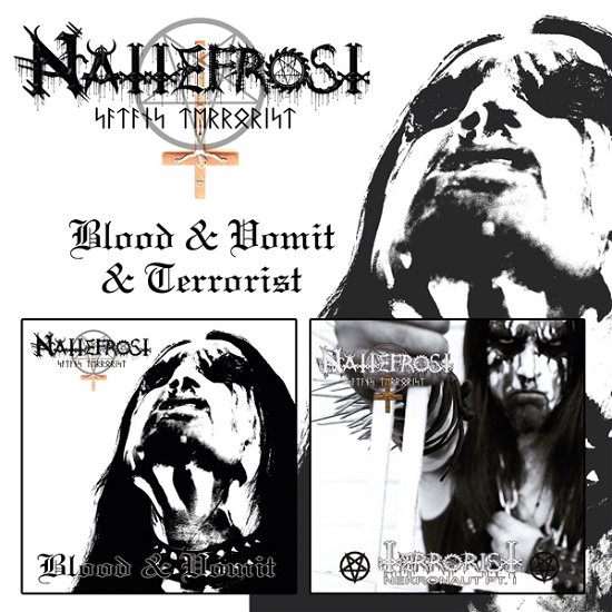 Cover for Nattefrost · Blood &amp; Vomit + Terrorist (CD) (2024)