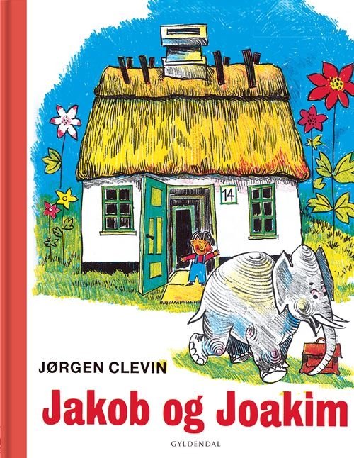 Cover for Jørgen Clevin · Gyldendals klassikere for børn: Jakob og Joakim (Sewn Spine Book) [4th edição] (2024)