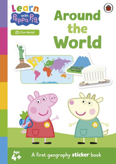 Cover for Peppa Pig · Learn with Peppa: Around the World sticker activity book - Learn with Peppa (Paperback Book) (2025)