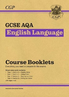 Cover for CGP Books · New GCSE AQA English Language Course Booklets Pack (for exams from 2026) - CGP AQA GCSE English Language (N/A) (2025)