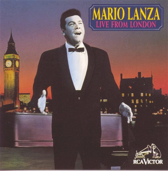 Cover for Mario Lanza · Live from London (CD) (2010)