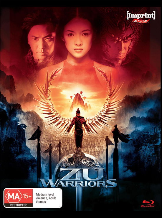 Cover for Blu-ray · Zu Warriors (Blu-ray) (2024)