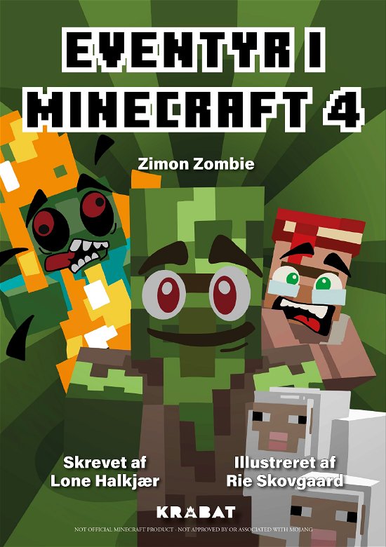 Cover for Lone Halkjær · Eventyr i Minecraft: Eventyr i Minecraft 4 (Hardcover Book) [1º edição] (2024)