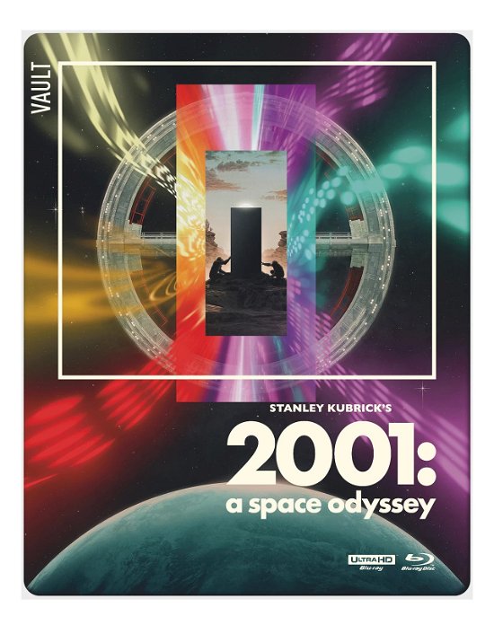 Cover for Stanley Kubrick · 2001 A Space Odyssey - The Film Vault Limited Edition Steelbook (4K UHD Blu-ray) (2024)