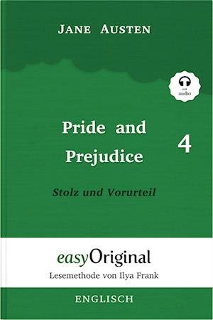 Cover for Jane Austen · Pride and Prejudice / Stolz und Vorurteil - Teil 4 Softcover (Buch + MP3 Audio-CD) - Lesemethode von Ilya Frank - Zweisprachige Ausgabe Englisch-Deutsch (Bok) (2023)