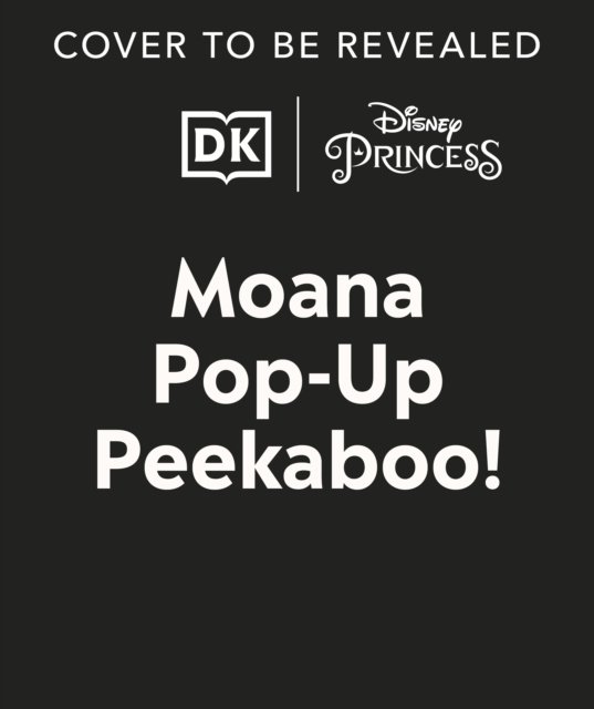 Cover for Dk · Pop-Up Peekaboo! Disney Moana - Pop-Up Peekaboo! (Board book) (2024)
