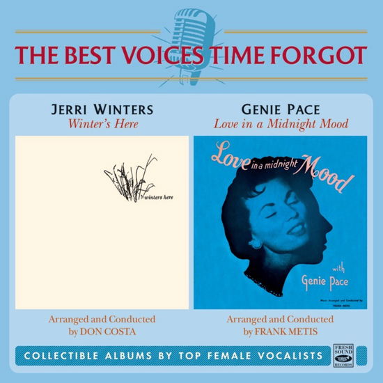 Cover for Pace Genie Winters Jerry · The Best Voices Time Forgot (2 Lp In 1 Cd) (CD) (2024)