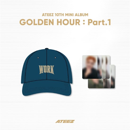Cover for ATEEZ · Golden Hour pt. 1 - Work Ball Cap (Kaskett) (2024)