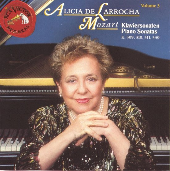 Cover for Mozart / De Larrocha · Piano Sonatas 3 (CD) (1992)