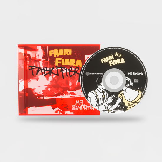 Cover for Fabri Fibra · Mr. Simpatia - Edizione 20 Anni (Cd Autografato - Red Jewel Box) (CD)