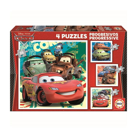 Cover for Educa · Puzzle - 12-16-20-25 Cars ( 80-14942) (Spielzeug) (2020)