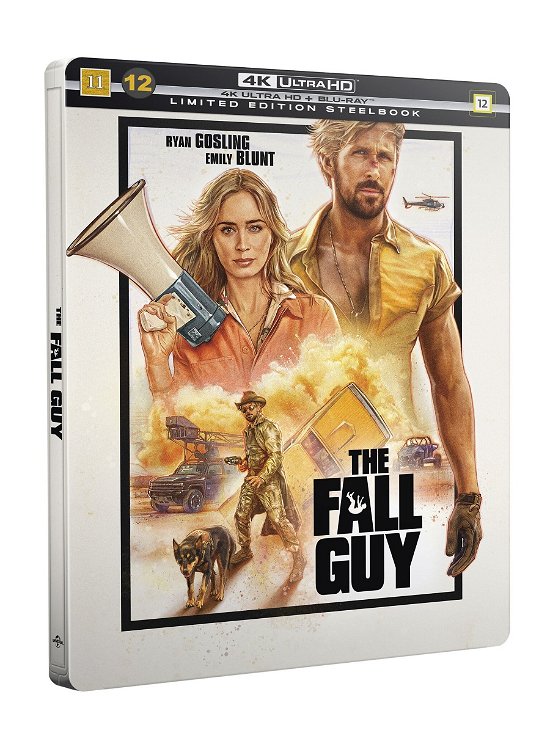 Cover for The Fall Guy (4K UHD + Blu-ray) [Limited Steelbook edition] (2024)
