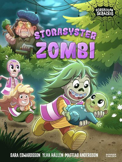 Cover for Sara Edwardsson Ylva Hällen · Storasyster Zombi (Hardcover Book)