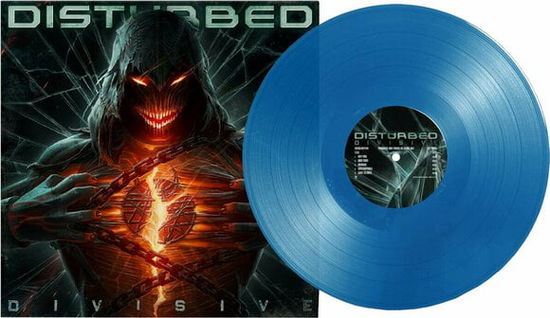 Cover for Disturbed · Divisive (LP) [Blue Vinyl edition] (2022)