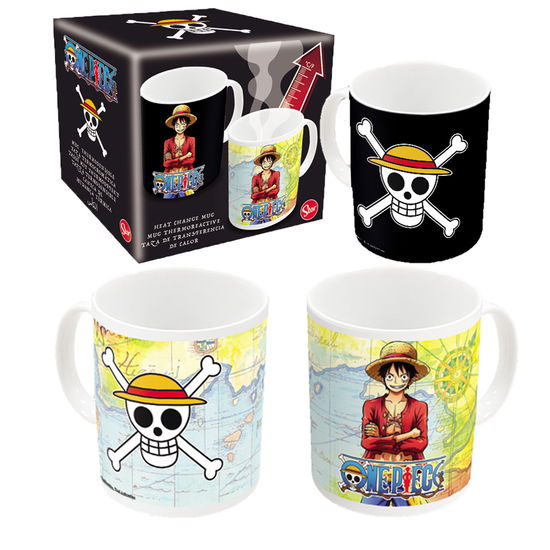 Cover for One Piece · ONE PIECE - Luffy - Heat Change Mug - 11 Oz (Toys)