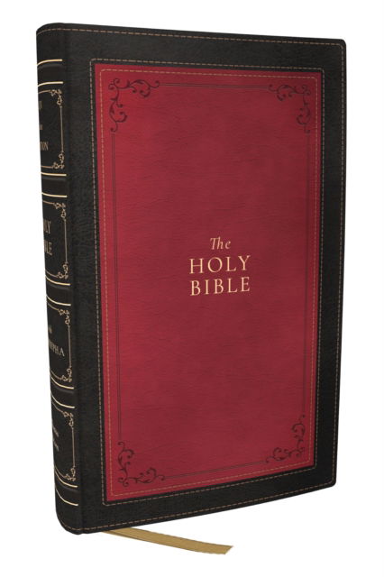 Cover for Thomas Nelson · 1611 KJV with Apocrypha, Black Leathersoft: Holy Bible (Lederbuch) (2025)