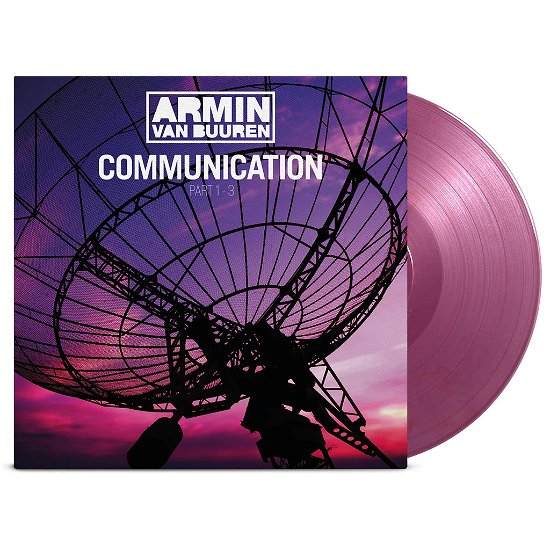 Cover for Armin Van Buuren · Communication 1-3 (LP) [Translucent Purple Vinyl edition] (2024)