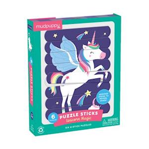 Unicorn Magic Puzzle Sticks - Puzzel Sticks - Board game - Galison - 9780735360433 - June 1, 2019