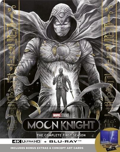 Cover for Moon Knight Uhd BD Steelbook · Marvels Moon Knight (Steelbook) (Disney+ Original) (Includes Artcards) (Blu-ray) (2024)