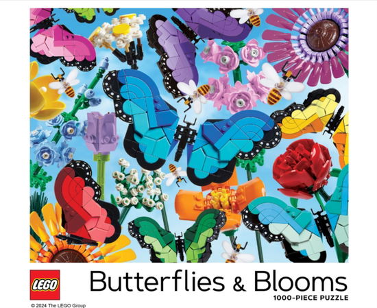 Cover for Lego · LEGO Butterflies &amp; Blooms 1000-Piece Puzzle (SPIL) (2025)