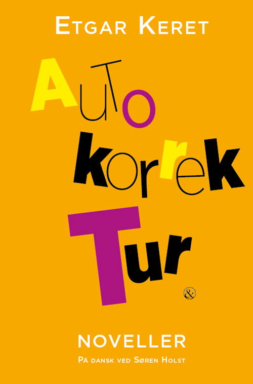 Cover for Etgar Keret · Autokorrektur (Sewn Spine Book) [1º edição] (2025)
