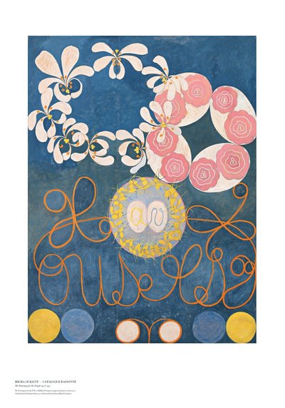 Cover for Catalouge raisonné - Affisch: Hilma af Klint : The Ten Largest, Group IV, No. 1, Childhood (Book) (2021)