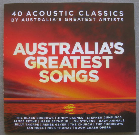 Cover for Australia'S Greatest Songs (CD) (2013)