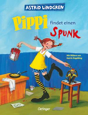 Cover for Astrid Lindgren · Pippi findet einen Spunk (Book) (2023)