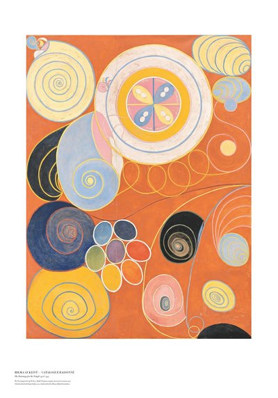 Cover for Catalouge raisonné - Affisch: Hilma af Klint : The Ten Largest, Group IV, No. 3, Youth (Book) (2021)