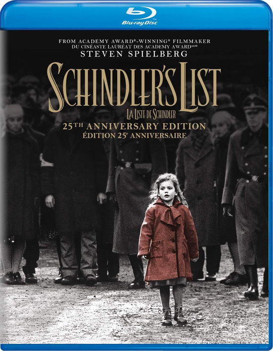 Blu-ray · Schindlers List: 25th Anniversary Edition (Blu-ray) (2018)