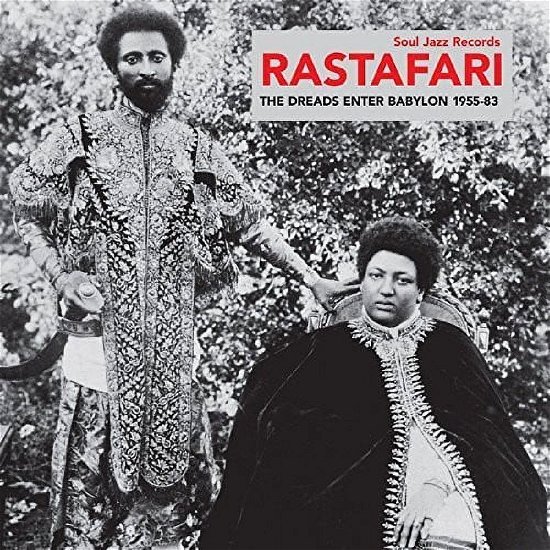 Cover for Soul Jazz Records presents · RASTAFARI - The Dreads Enter Babylon 1955-83 (BLUE VINYL) (LP) (2024)