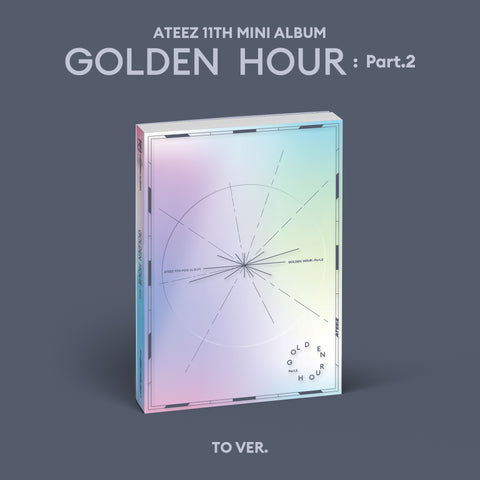 Cover for ATEEZ · Golden Hour pt.2 (CD/Merch) [Photobook + Pre-order Photocard edition] [TO Version] (2024)