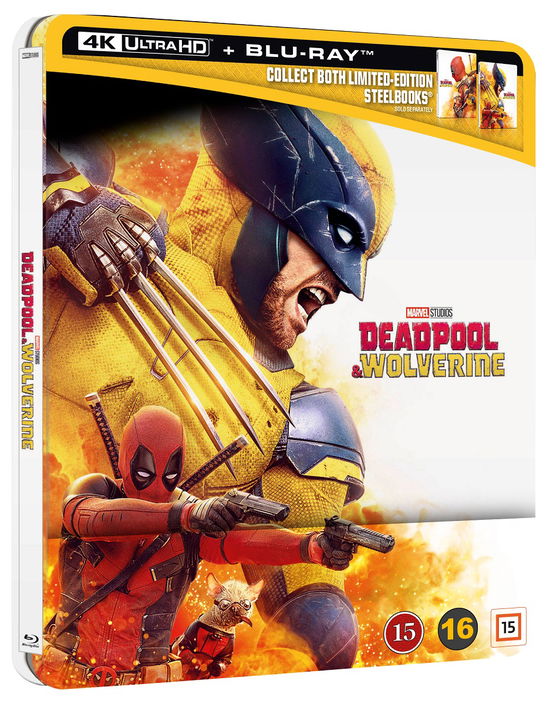 Deadpool - X-men · Deadpool & Wolverine (Steelbook) (4K UHD + Blu-ray) [Limited Wolverine Steelbook edition] (2024)