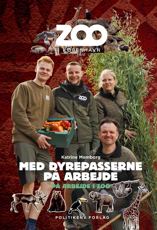 Cover for Katrine Memborg · På arbejde i ZOO - Med dyrepasserne på arbejde (Hardcover Book) [1er édition] (2024)