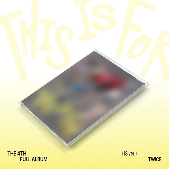 Cover for Twice · This is for (CD) [Is edition] (2025)