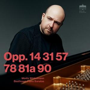 Cover for Moritz Winkelmann · Beethoven: Piano Sonatas Opp. 14, 31, 57, 78, 81A, 90 (CD) (2025)