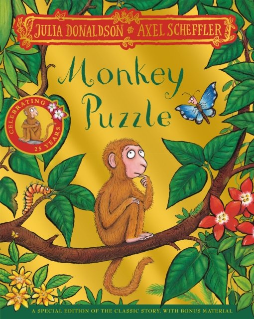 Cover for Julia Donaldson · Monkey Puzzle 25th Anniversary Edition (Paperback Book) (2025)