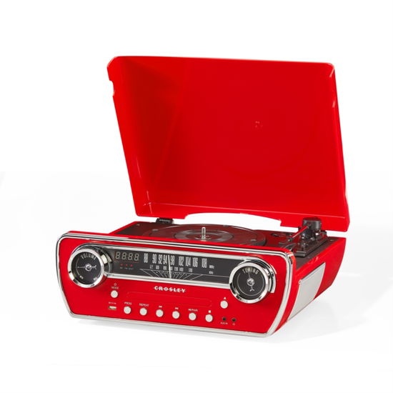Cover for Crosley · Powel 7-in-1 Record Player (Red) (Pladespiller)