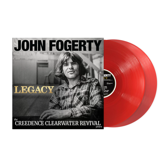 Cover for John Fogerty · Legacy: The Creedence Clearwater Revival Years (John's Versions) (LP) [Limited Red Vinyl edition] (2025)