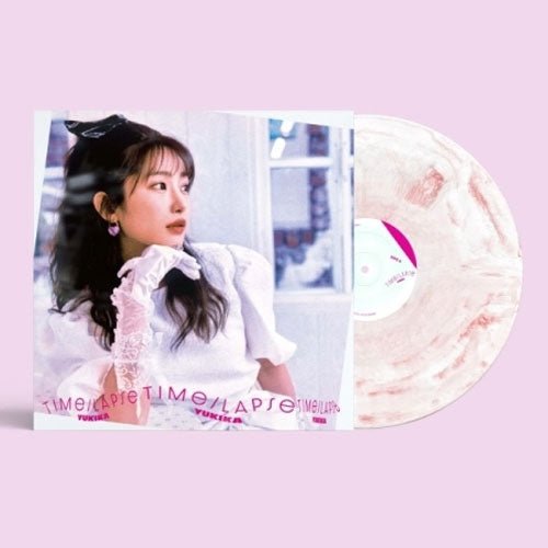Cover for Yukika · Time Lapse (LP) [Pink Marbled edition] (2024)