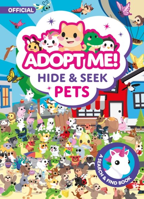 Cover for Uplift Games · Adopt Me! Hide and Seek Pets, a Search and Find book - Adopt Me! (Taschenbuch) (2024)