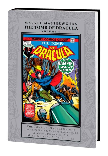 Cover for Marv Wolfman · Marvel Masterworks: The Tomb of Dracula Vol. 4 (Hardcover Book) (2024)