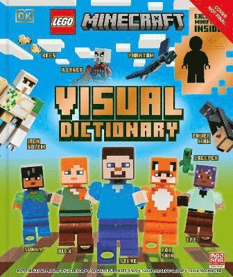 Cover for Elizabeth Dowsett · LEGO Minecraft Visual Dictionary: With an Exclusive LEGO Minecraft Minifigure (Hardcover Book) (2025)