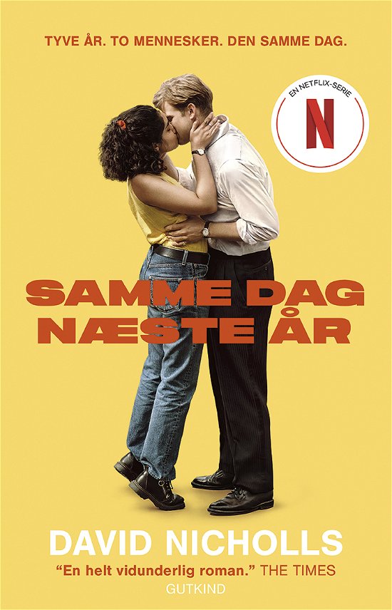 Cover for David Nicholls · Samme dag næste år (Paperback Book) [2th edição] (2024)