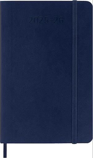 Cover for Moleskine · Moleskine 2026 18-Month Weekly Pocket Softcover Notebook: Sapphire Blue (N/A) (2025)