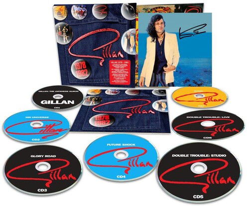 Cover for Gillan · 1978 - 1982 (Deluxe Packaging) (1000 signed) (CD) (2025)